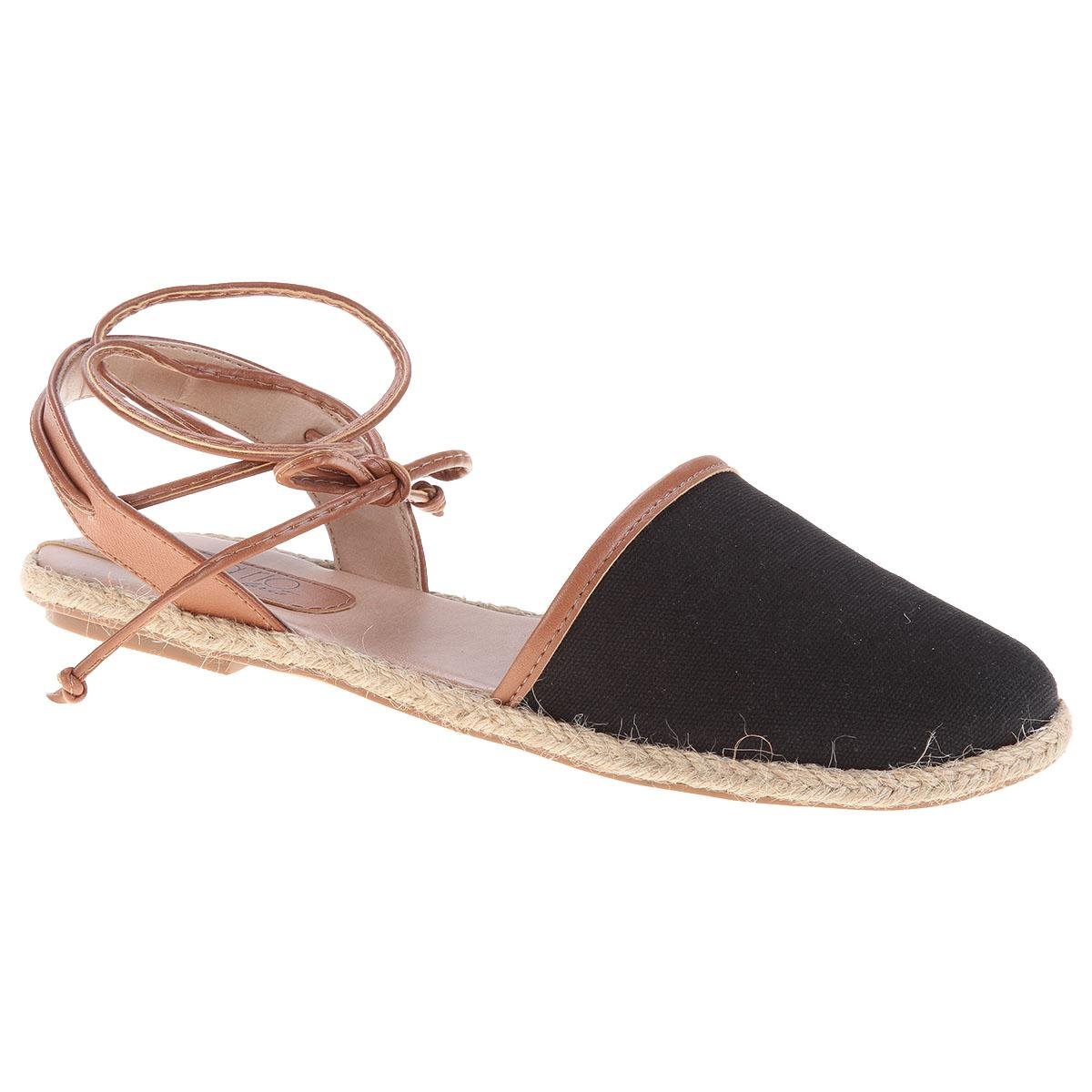 espadrille beira rio preta