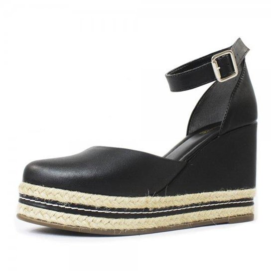 Espadrille Damannu Shoes Ruby Feminino - Preto