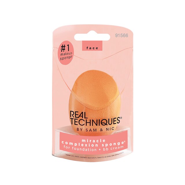 Esponja Oval Para Base Real Techniques Miracle Complexion