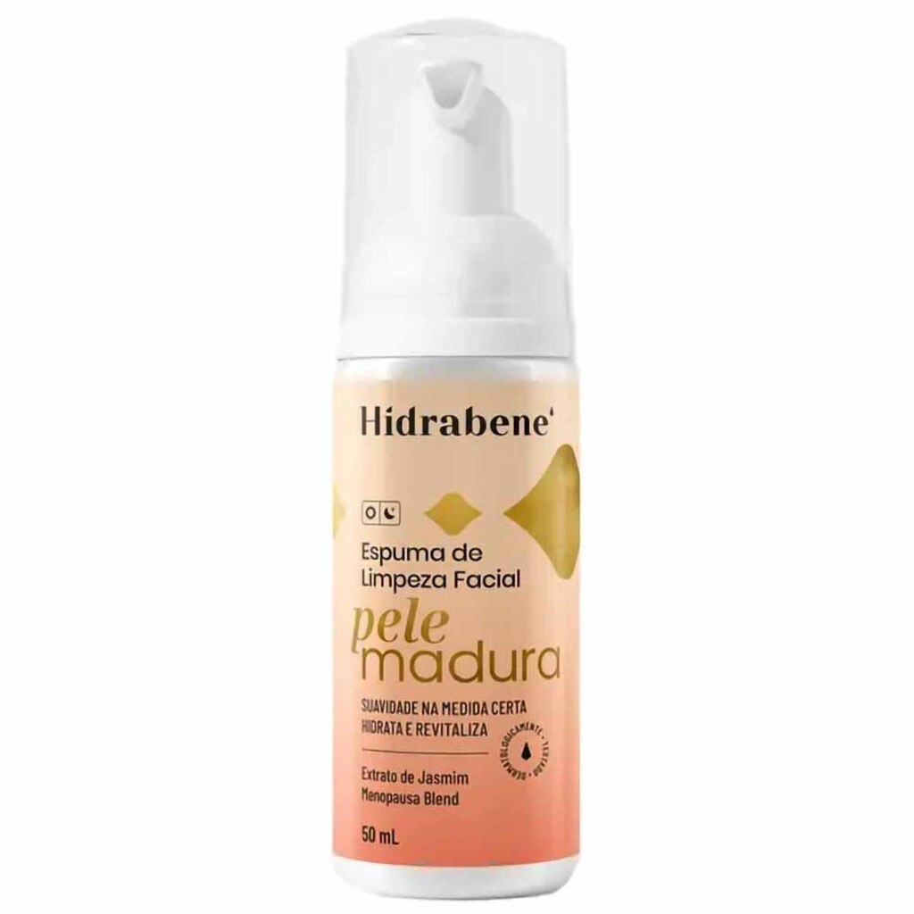 Espuma de Limpeza Hidrabene Suave Pele Madura 50ml