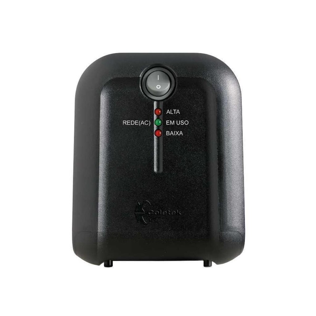 Estabilizador Coletek Energia ES-1500VA, Bivolt Automático 115V, 5 Tomadas - ES-1500VA