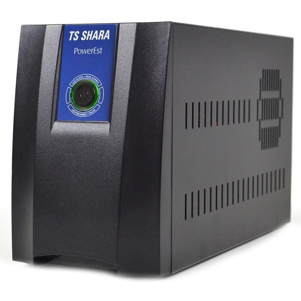 Estabilizador TS Shara Powerest Home, 2000VA, Entrada Bivolt e Saída 115V, 6 Tomadas - 9011
