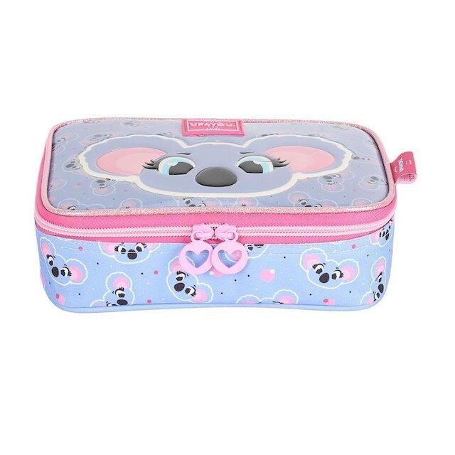 Estojo Box 100 Pens Luxcel Up4You Coala Violeta