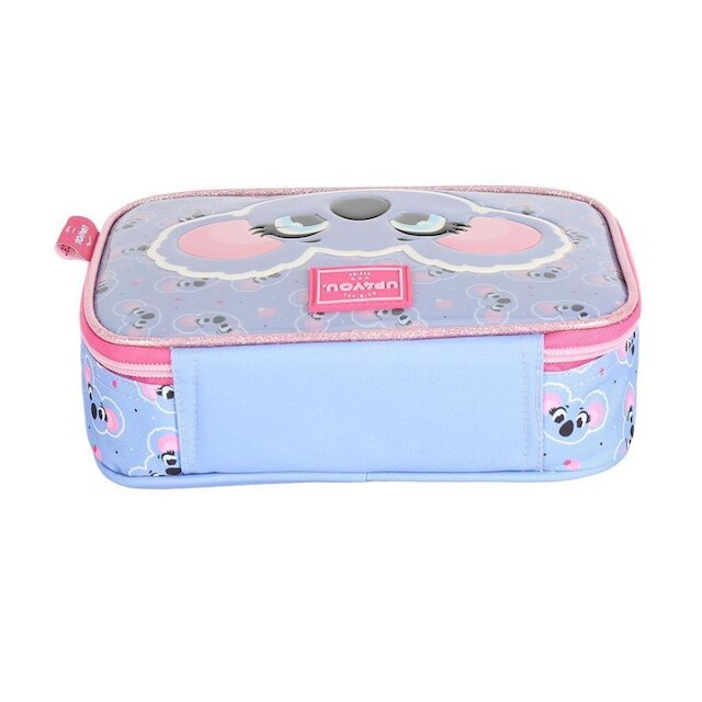 Estojo Box 100 Pens Luxcel Up4You Coala Violeta