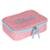 Estojo Box Escolar Stitch Bordado Original Luxcel - Salmão
