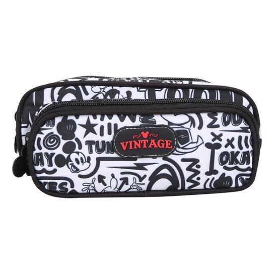 Estojo Disney Vintage Estampa Mickey | Zattini