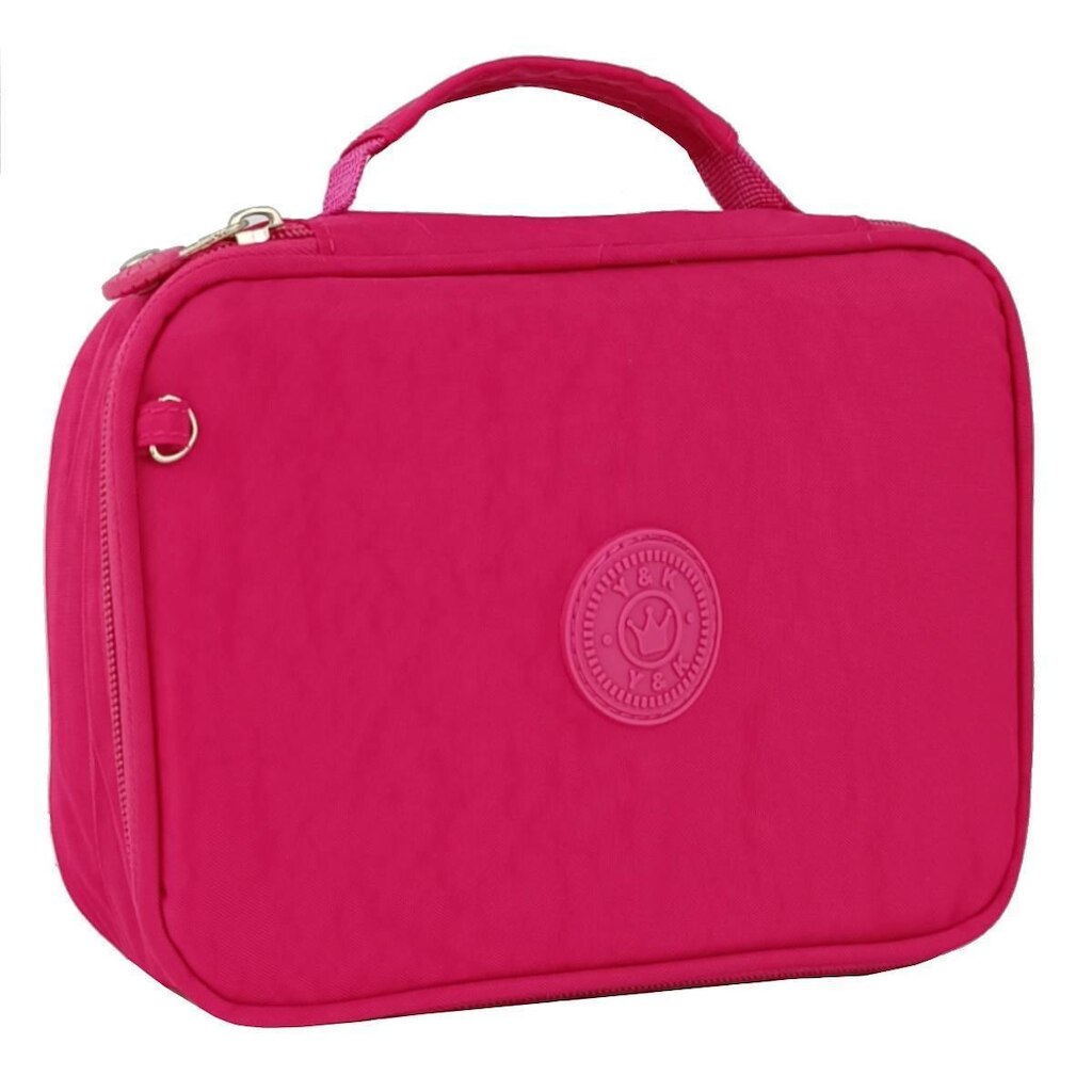 Estojo Feminino Escolar Box Jumbo Fechamento Zíper Casual
