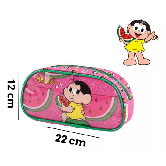 Estojo Infantil Menina Simples Magali Turma Da Mônica