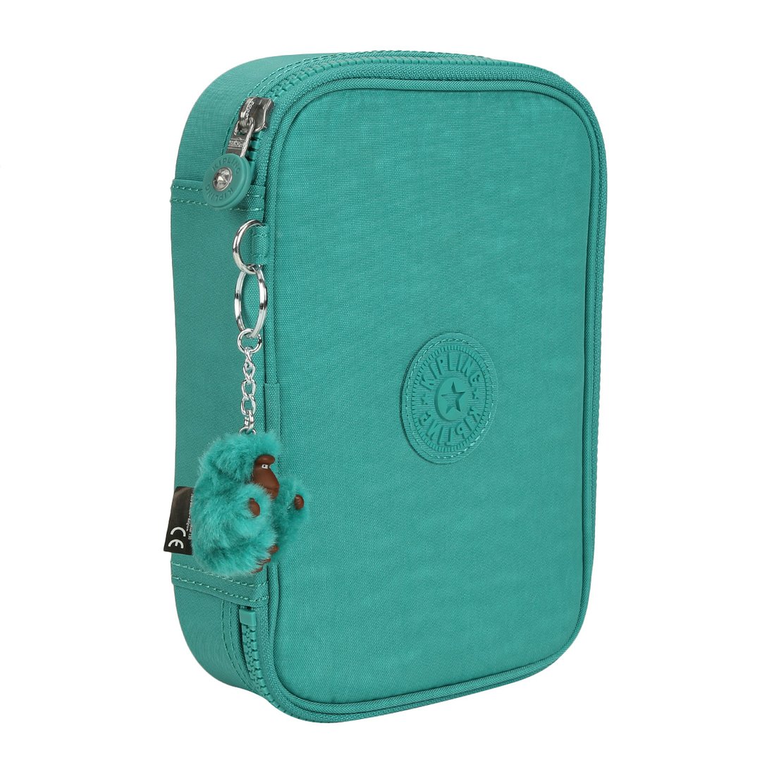 Estojo Kipling 100 Pens Verde Zattini