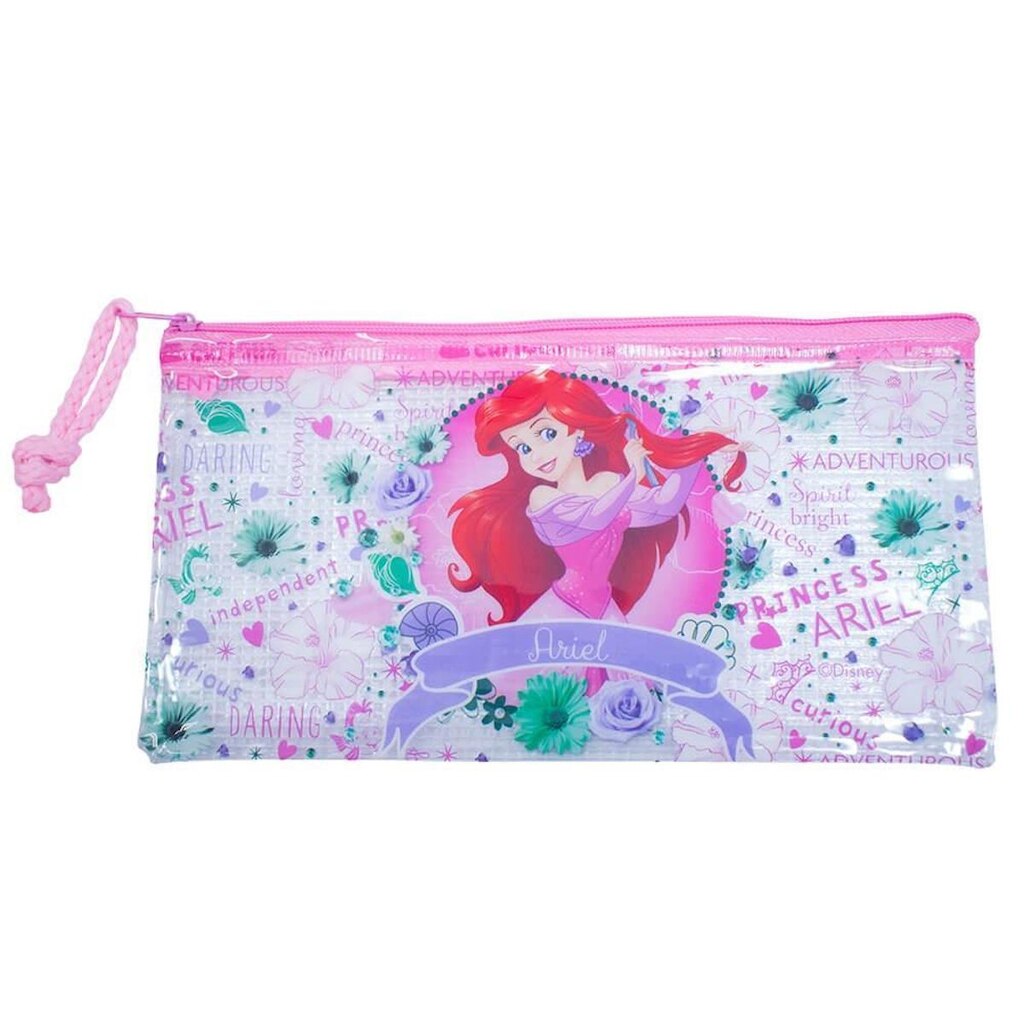 Estojo Necessaire Princesa Pequena Sereia Ariel Disney