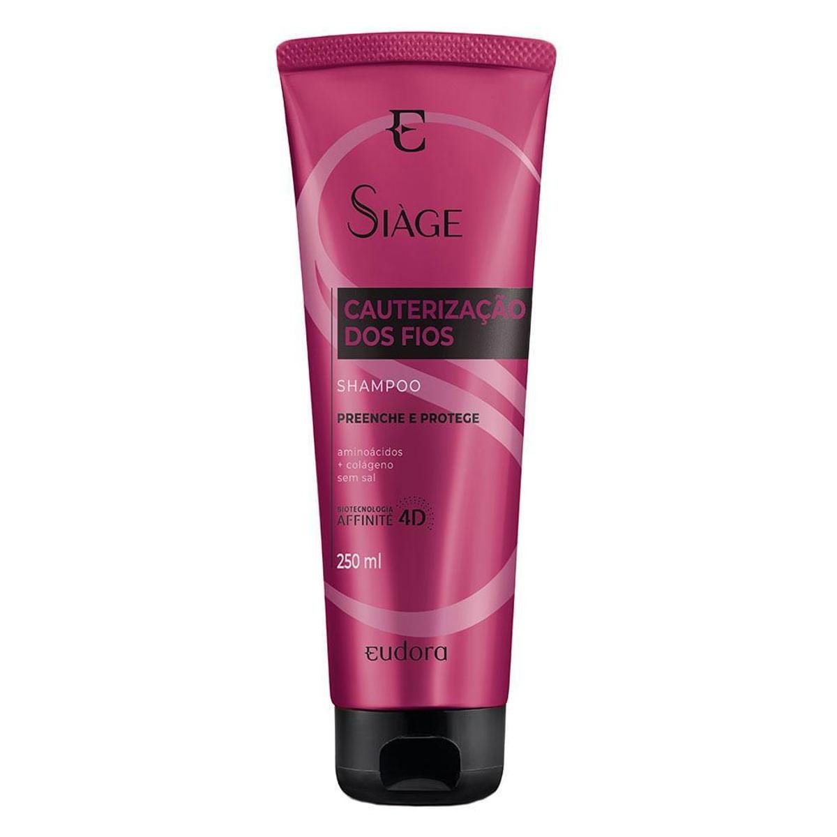 Eudora Siàge Cauterização dos Fios – Shampoo Cauterizador 250ml - Incolor é ruim? Eudora Siàge Cauterização dos Fios – Shampoo Cauterizador 250ml - Incolor é boa?