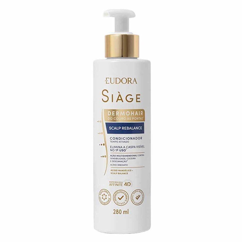 Eudora Siàge Dermo Scalp Hair Rebalance Anticaspa Condicionador 280ml