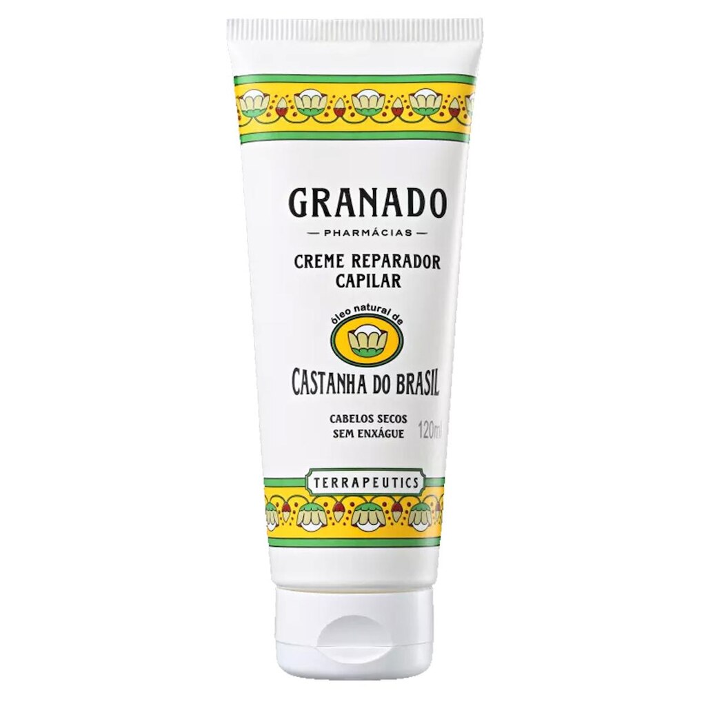 Finalizador Granado Terrapeutics Castanha do Brasil - Creme de Reparação Capilar 120ml