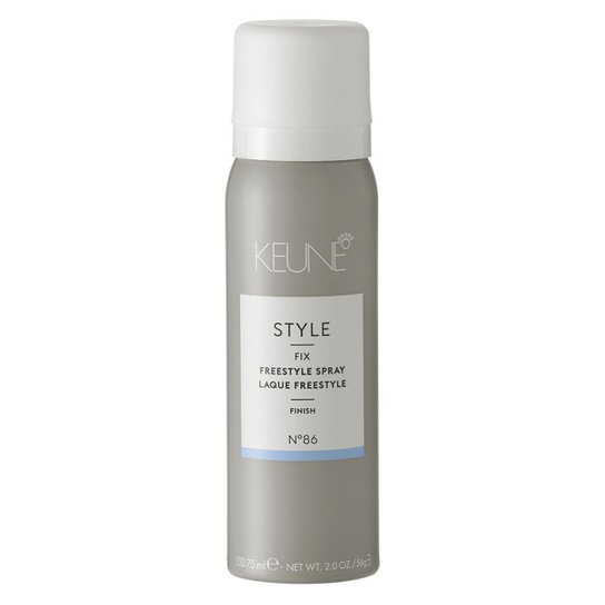 Finalizador Keune Style Freestyle - Spray Fixador Forte Travel Size 75ml - Incolor