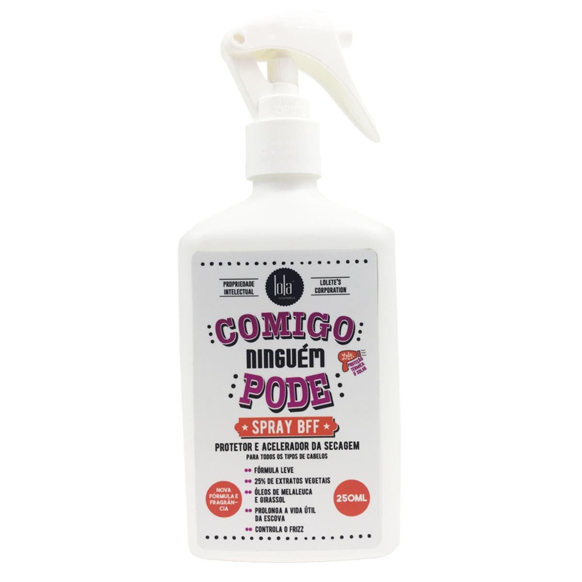 Finalizador Lola Cosmetics Comigo Ninguém Pode - Spray BFF das Mechas 250ml Menor preço em Finalizador Lola Cosmetics Comigo Ninguém Pode - Spray BFF das Mechas 250ml
