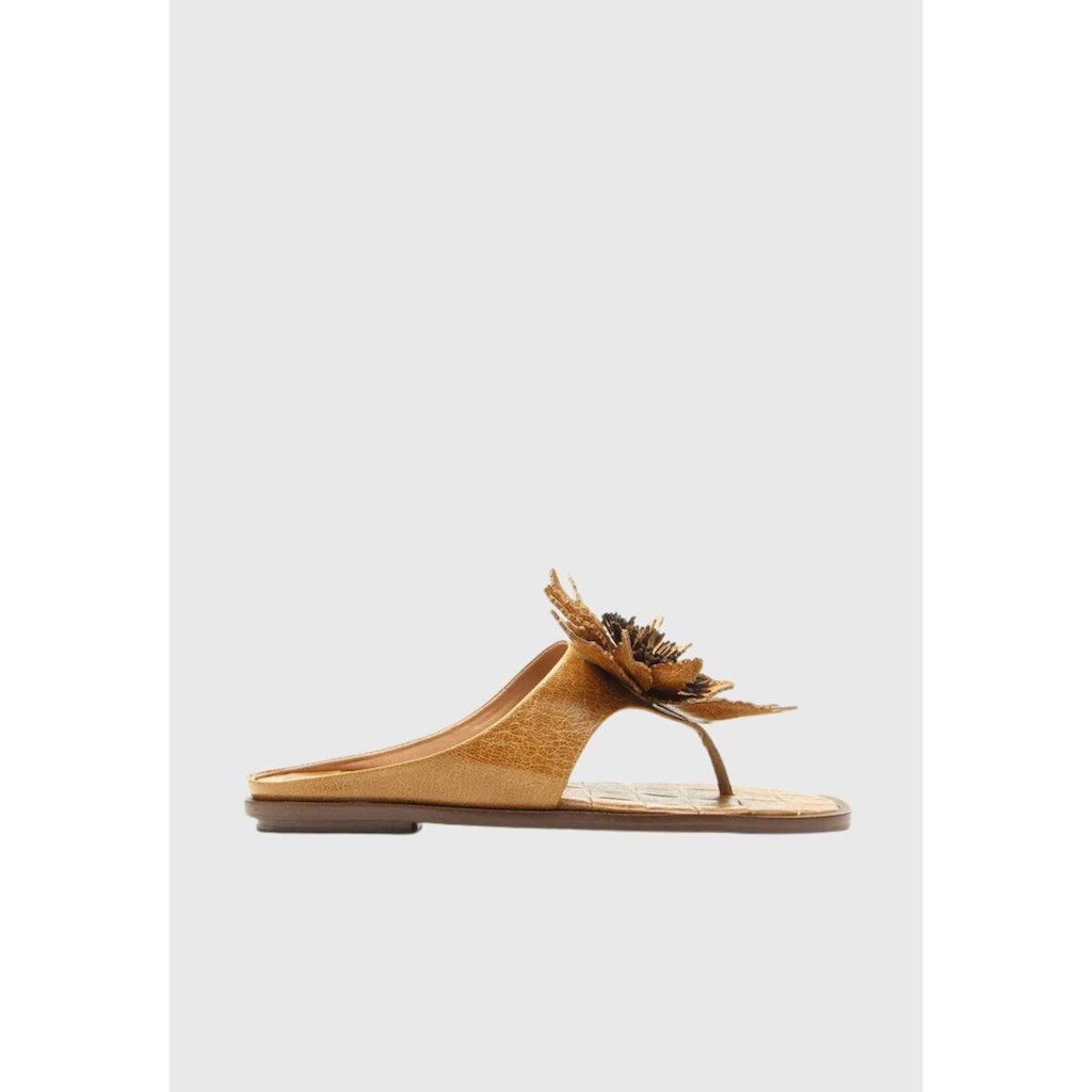 Flat Cassie Flor Caramelo Vicenza