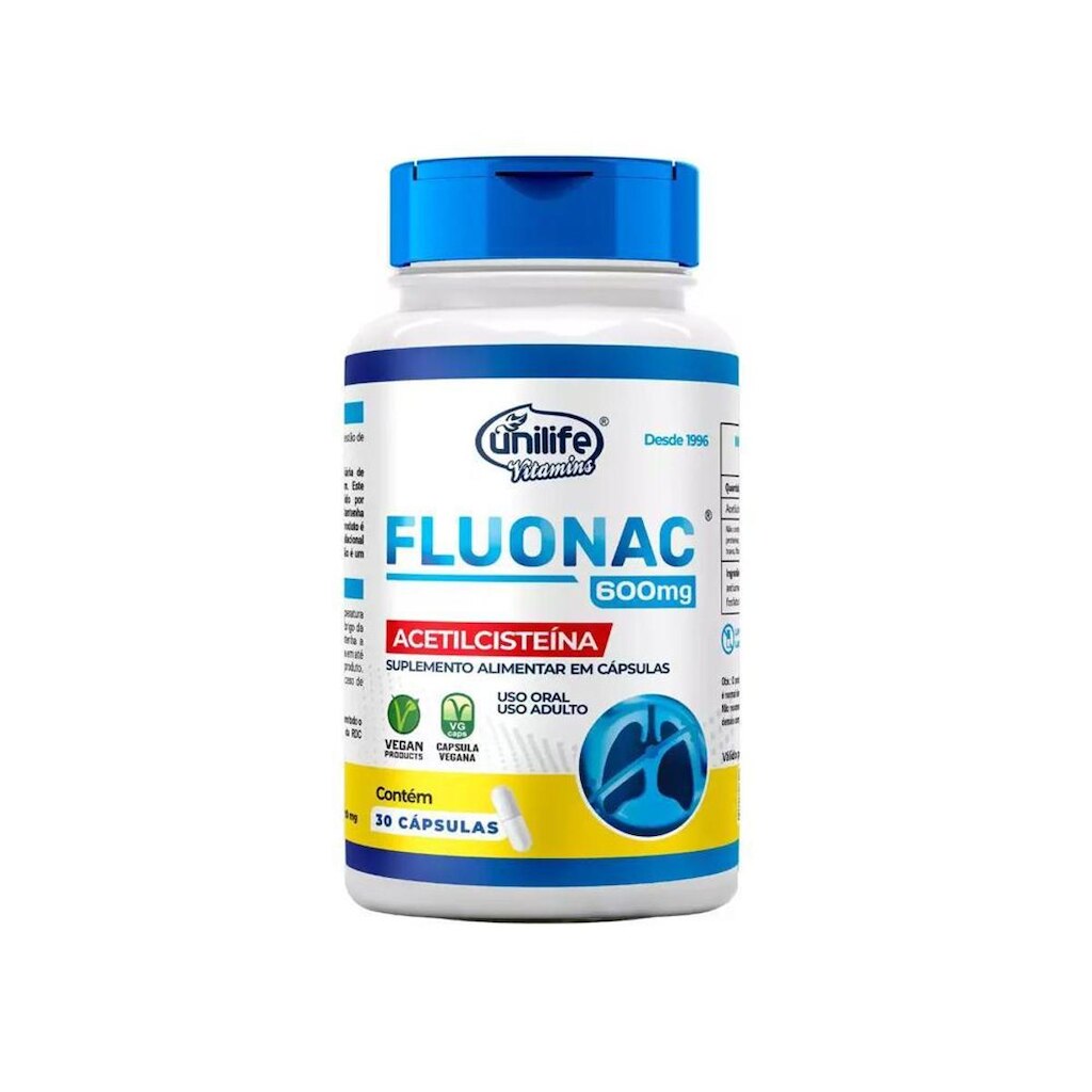 Fluonac 600mg 30 Caps - Unilife