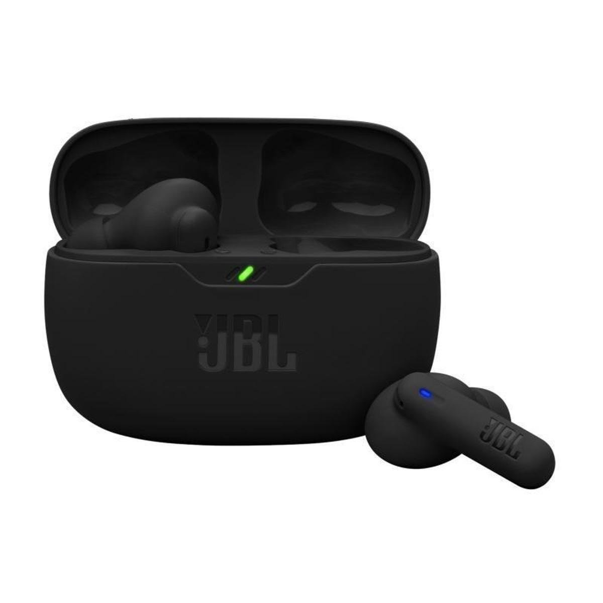Fone de Ouvido Bluetooth JBL Wave Beam 2 Preto Menor preço em Fone de Ouvido Bluetooth JBL Wave Beam 2 Preto