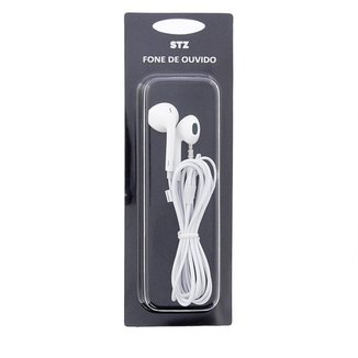 Fone de Ouvido STZ Branco -