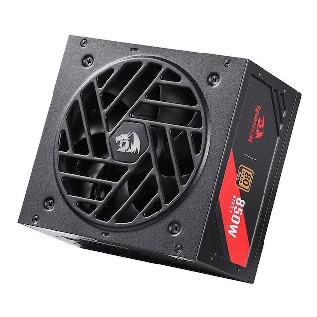 Fonte Gamer Redragon RGMS, 850W Master, 80 Plus, Gold, Preto Gc-ms01