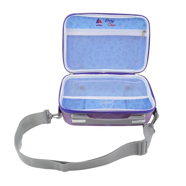 Frasqueira Baby Case Barco Diplomata Roxo - 2650BX21