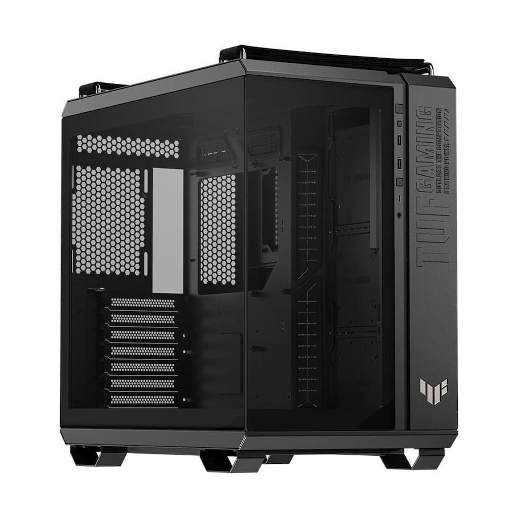 Gabinete Gamer Asus TUF GT502 Horizon, Mid Tower, ATX, Vidro Temperado Frontal e Lateral,