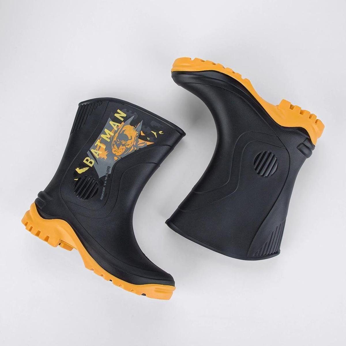 Galocha Batman Origem Liga da Justiça Bota Impermeável Coturno