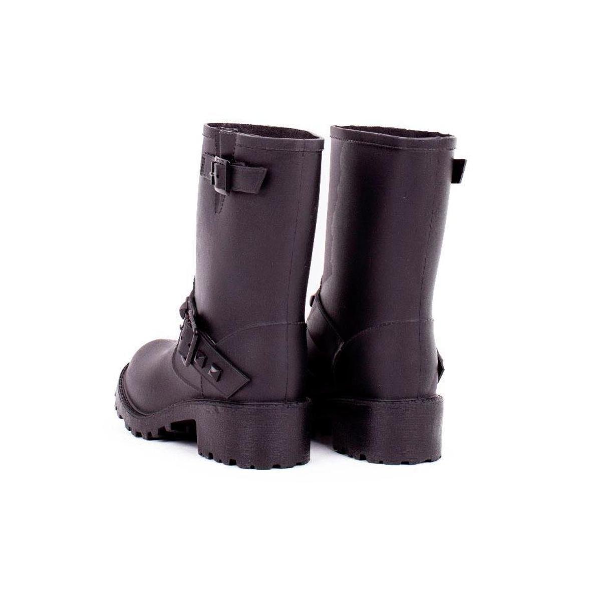 coturno transparente carmim