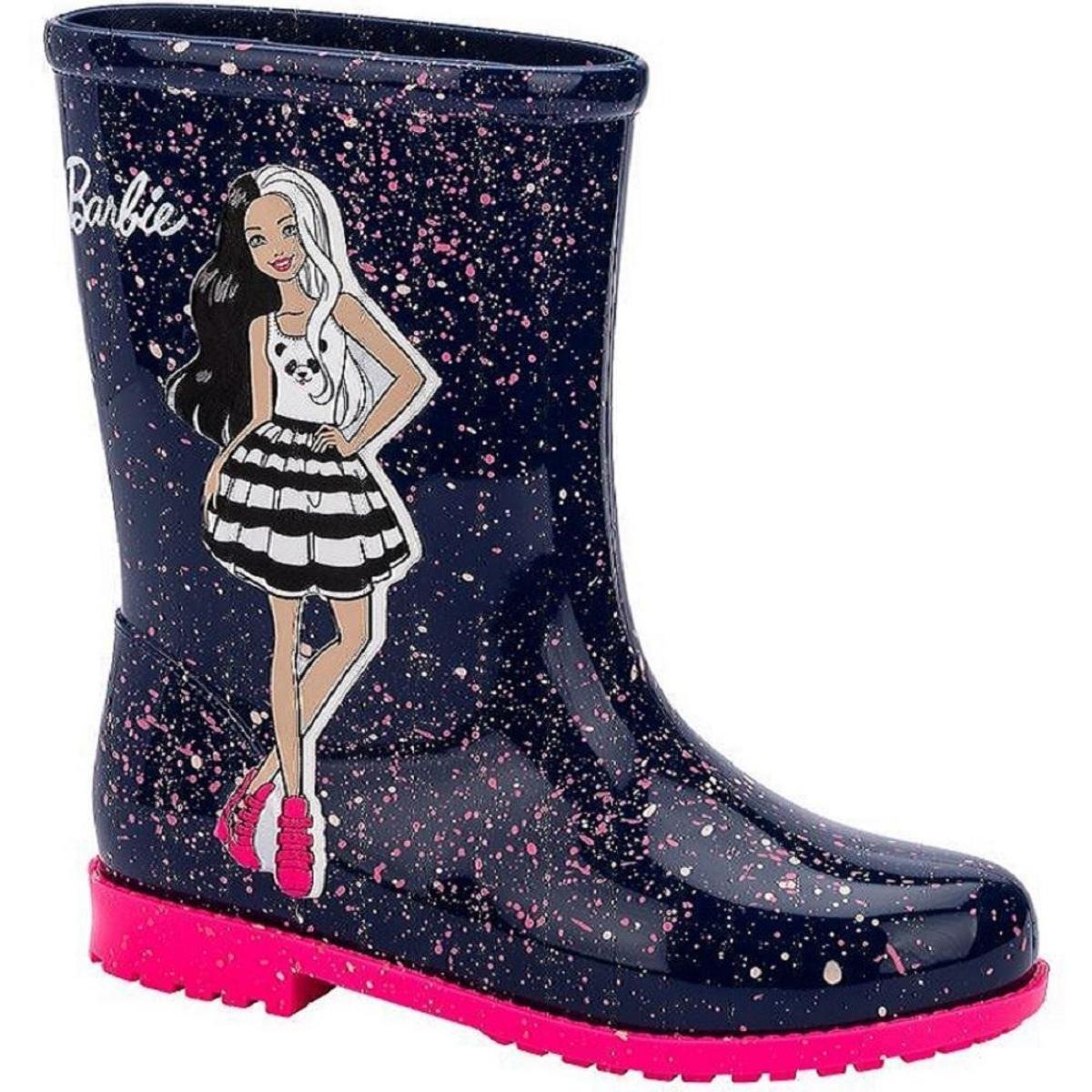 Galocha Infantil Barbie Fashion Grendene Kids Feminina - Azul Menor preço em Galocha Infantil Barbie Fashion Grendene Kids Feminina - Azul