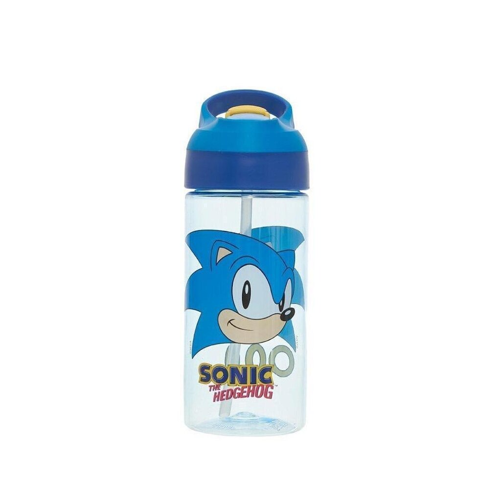 Garrafa Com Canudo Tritan Pacific 500ML Sonic Tiny Azul