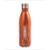 Garrafa de Água Em Aço Inoxidável 750ml Com Tampa Rosqueável Squeeze Academia Escritório - Marrom