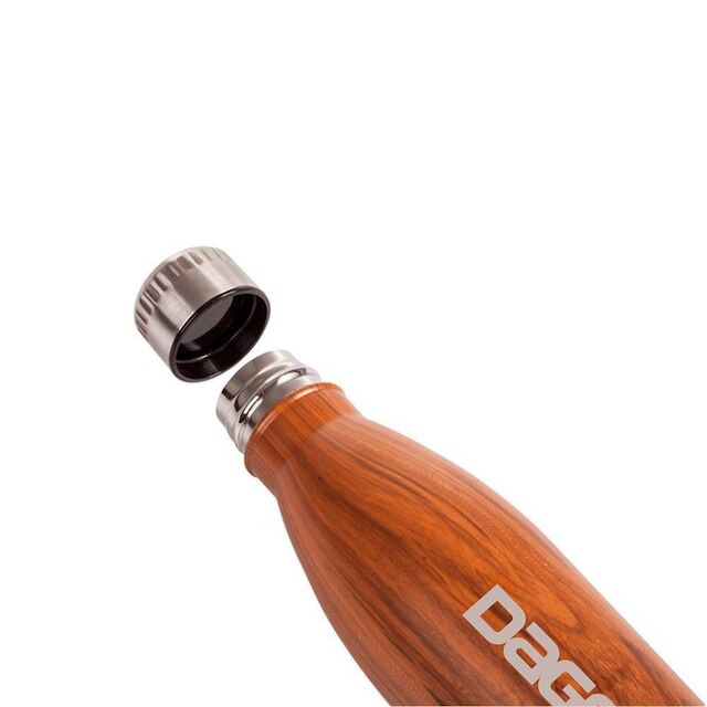 Garrafa de Água Em Aço Inoxidável 750ml Com Tampa Rosqueável Squeeze Academia Escritório