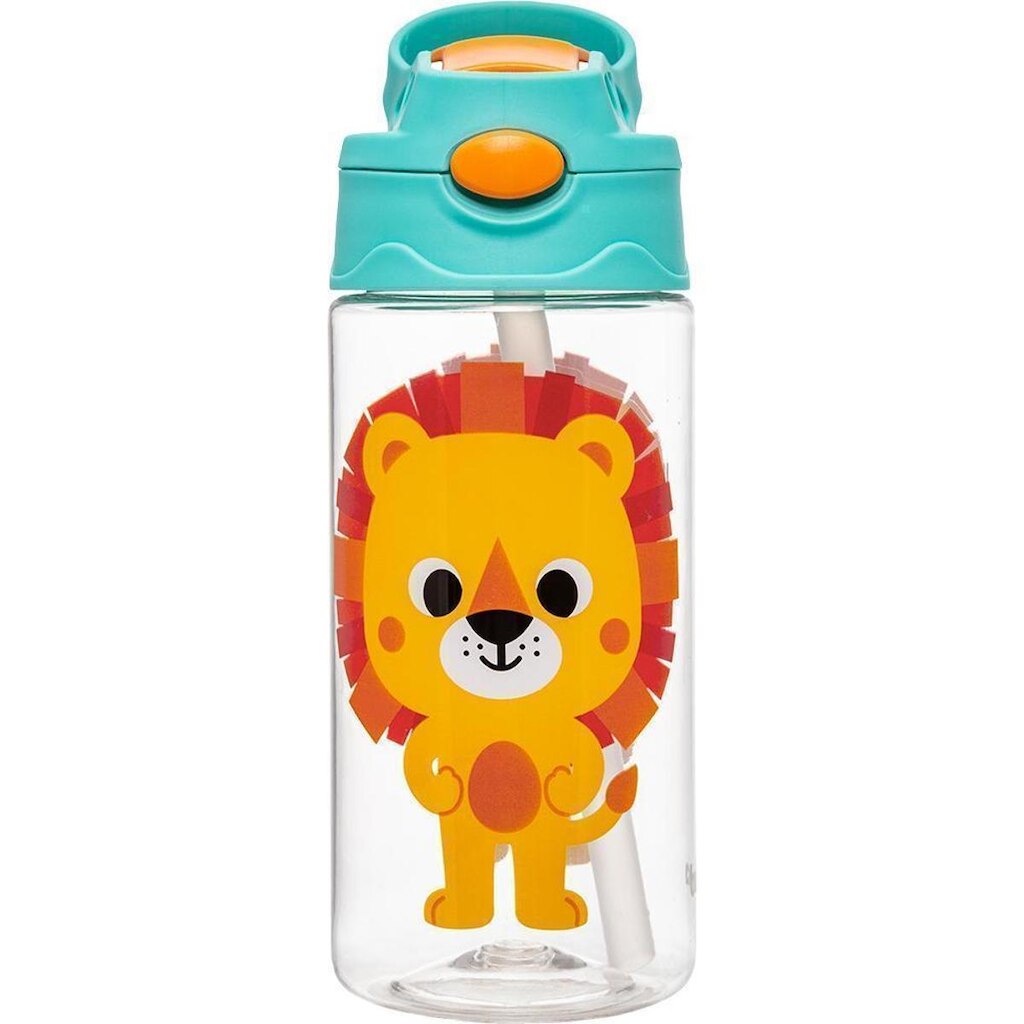 Garrafa Tritan Buba Zoo Leão Amarelo