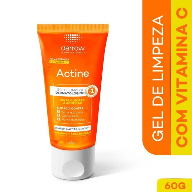 Gel de Limpeza Darrow Actine Vitamina C 60g