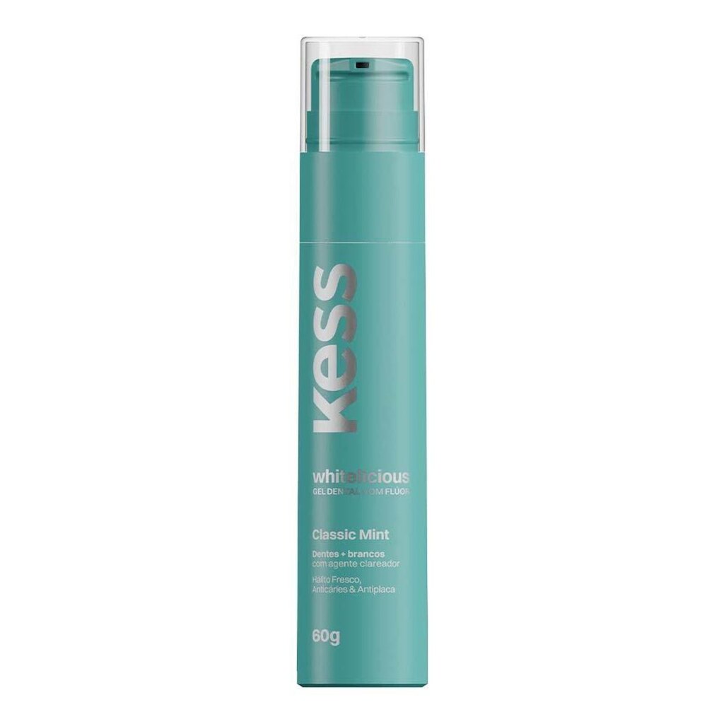 Gel Dental Kess Whitelicious - Classic Mint 60g