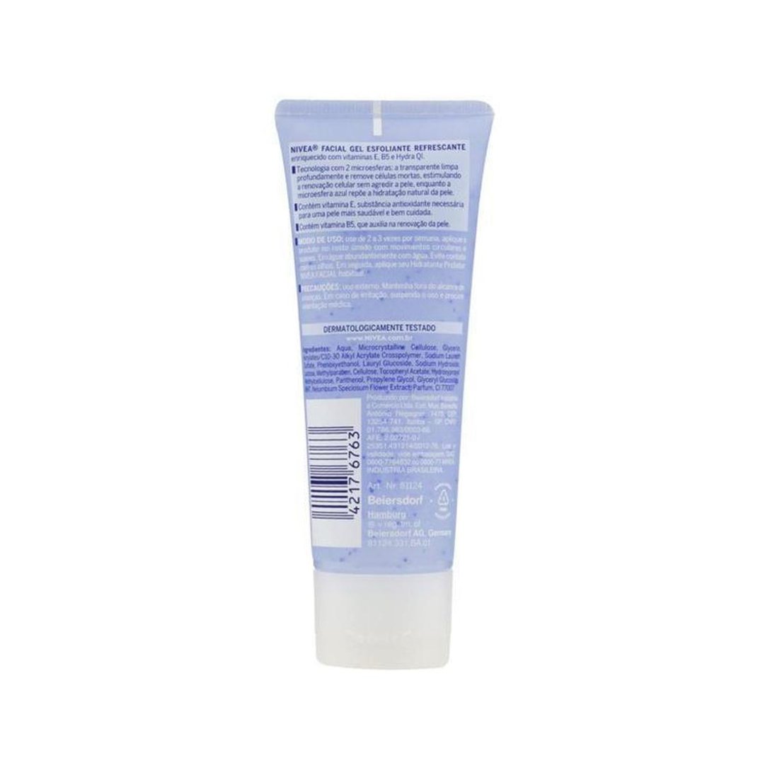 Gel Esfoliante Facial Nivea Refrescante 75ml Incolor Zattini