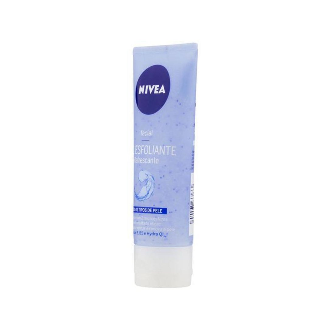 Gel Esfoliante Facial Nivea Refrescante 75ml Incolor Zattini