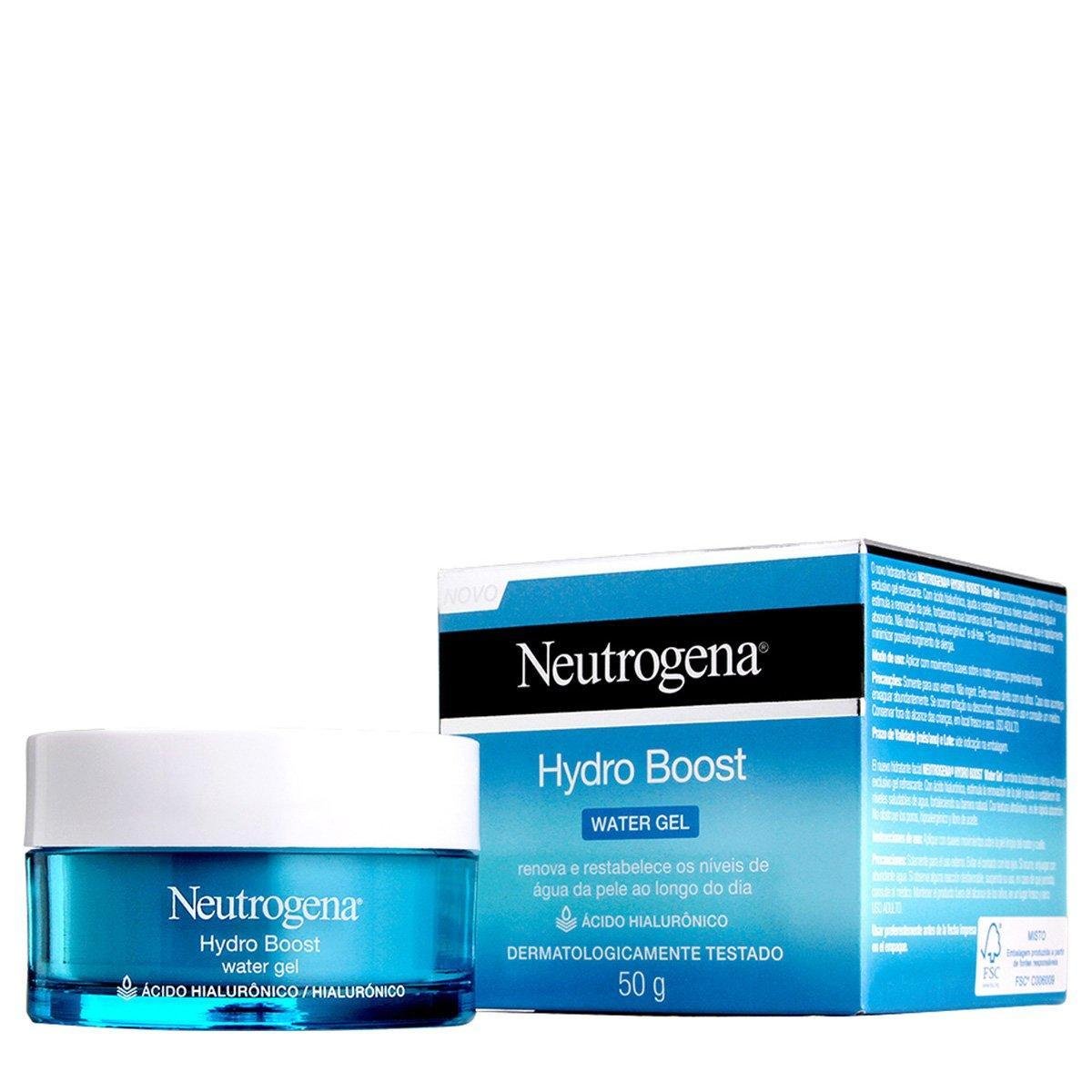 Gel Hidratante Facial Neutrogena Hydro Boost Water Gel 50g Menor preço em Gel Hidratante Facial Neutrogena Hydro Boost Water Gel 50g