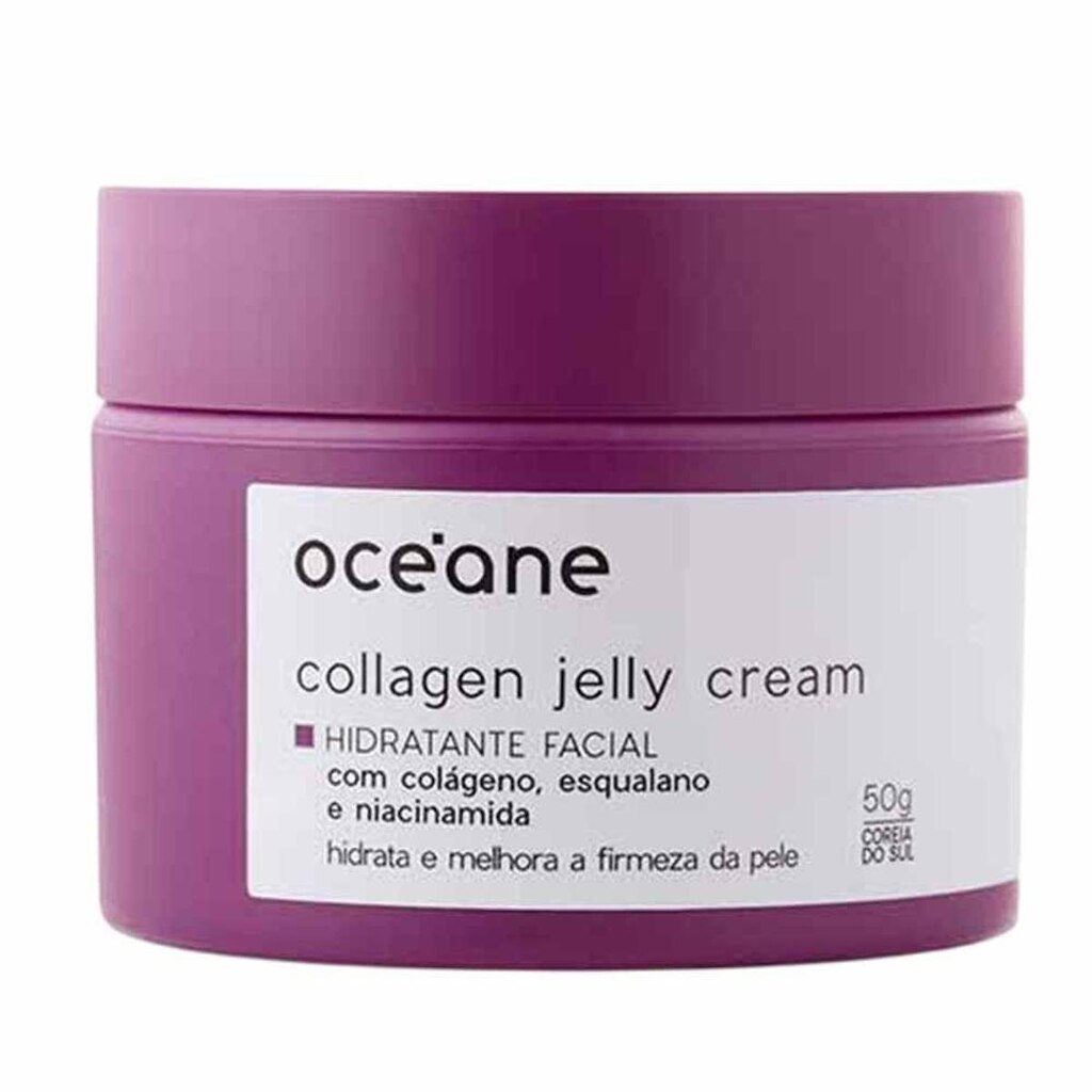 Gel Hidratante Facial Océane Collagen Jelly Cream 50g
