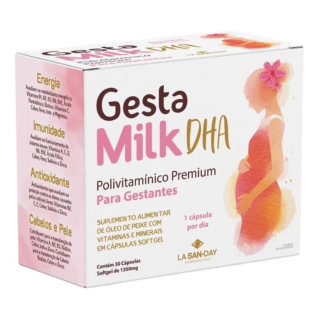 Gestamilk DHA 30 Cápsulas La San Day