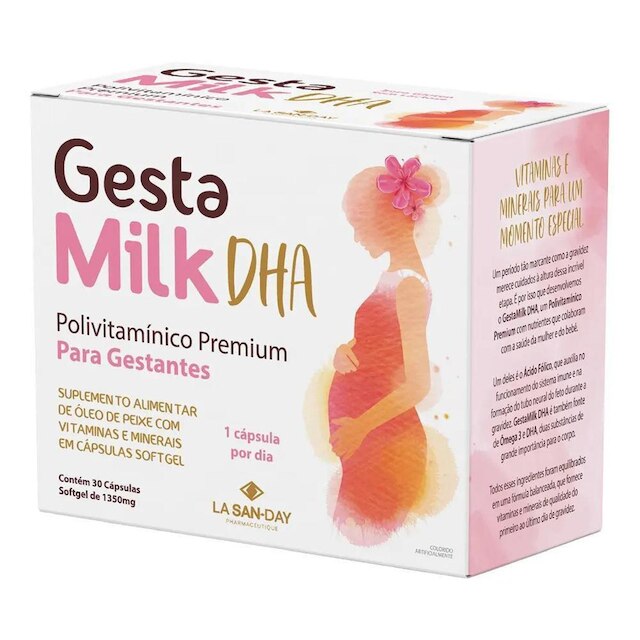 Gestamilk DHA 30 Cápsulas La San Day
