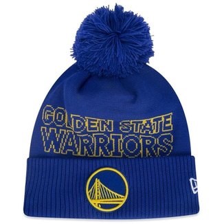 GORRO NEW ERA GOLDEN STATE WARRIORS DRAFT 2023 AZUL AMARELO