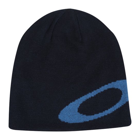 Gorro Oakley Mainline Beanie Dupla Face Masculino - Azul