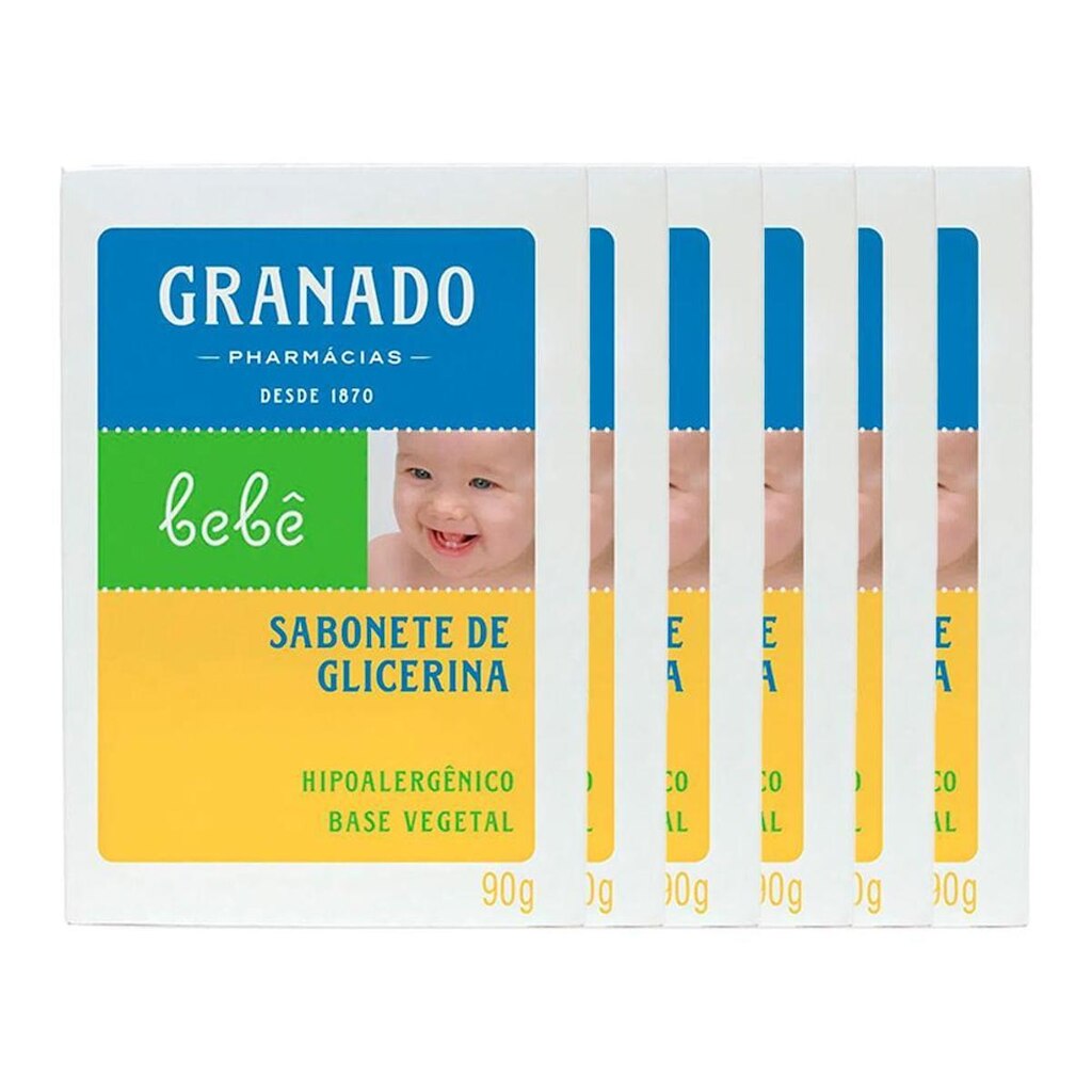 Granado Bebê  Kit – 6 Sabonetes em Barra Kit