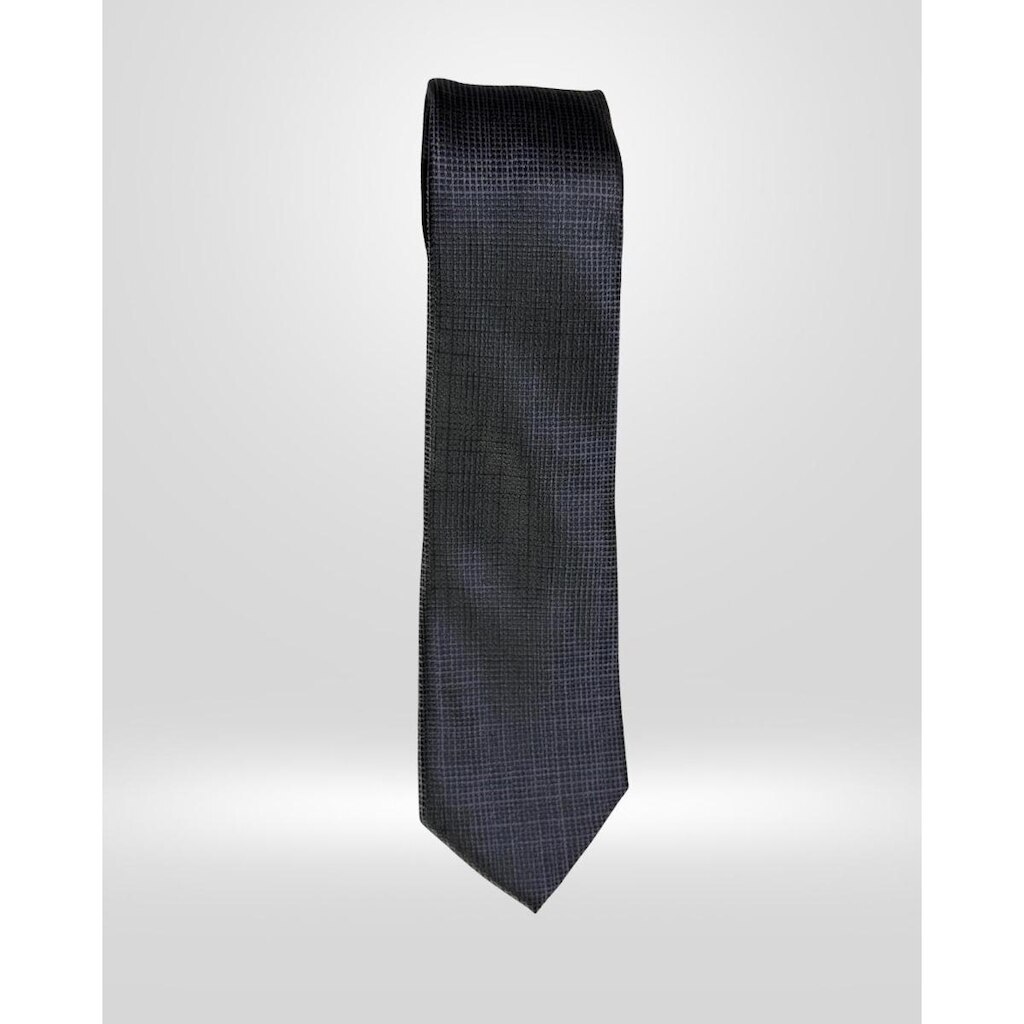 Gravata Slim Estampa Shine Chumbo