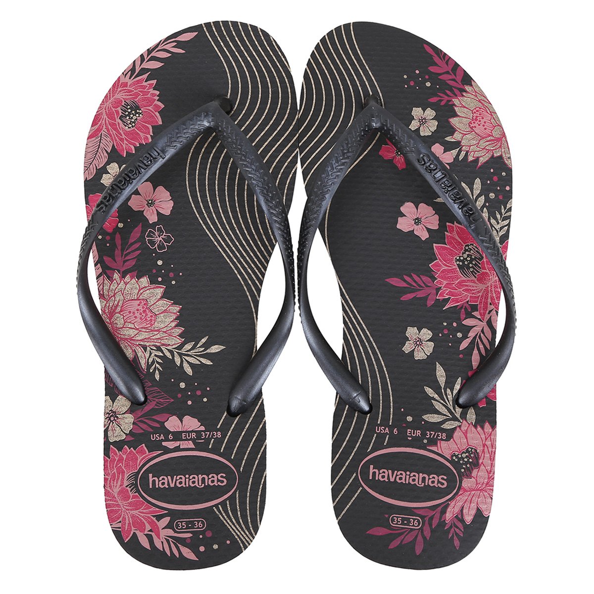 Havaianas Slim Organic Feminina - Preto+Salmão é ruim? Havaianas Slim Organic Feminina - Preto+Salmão é boa?