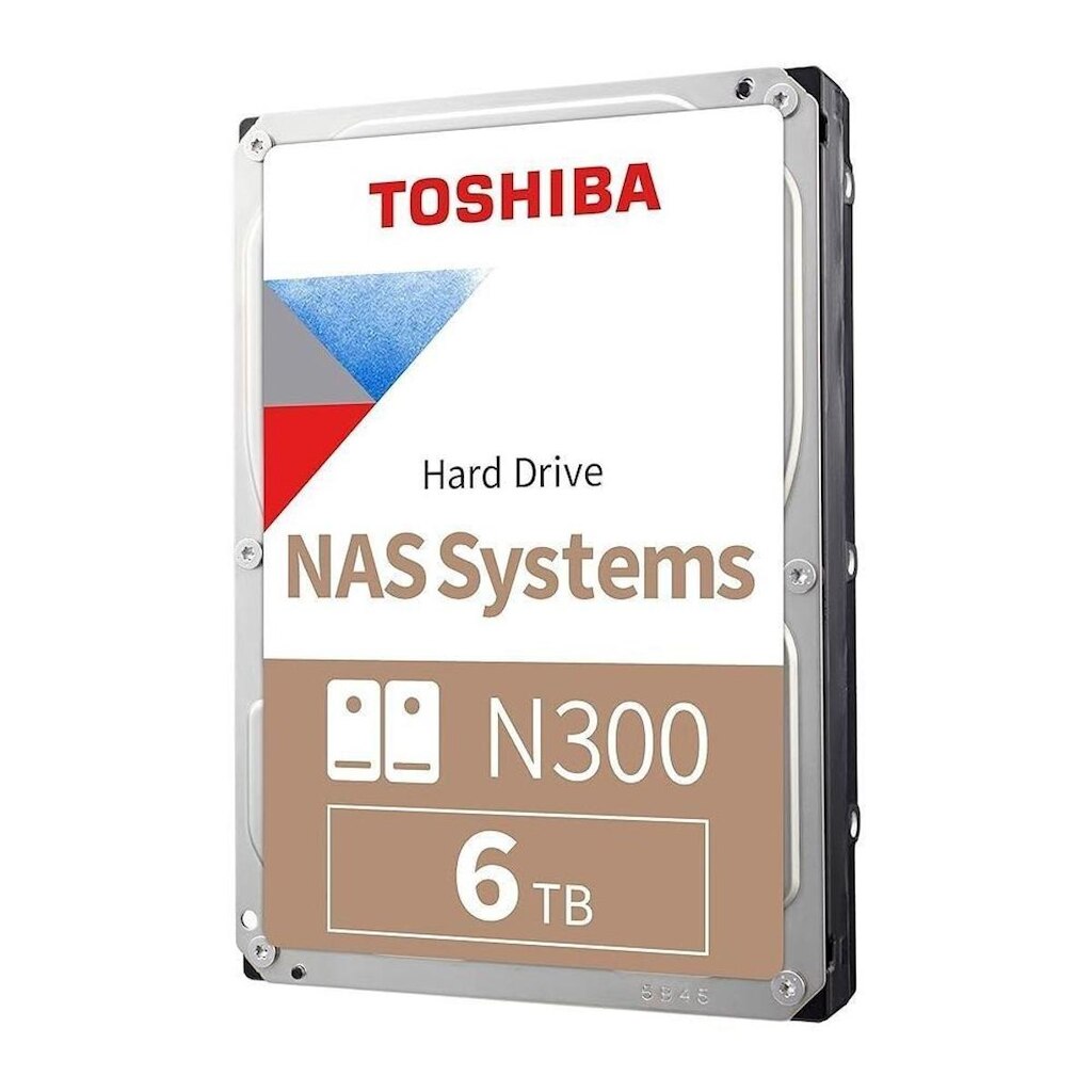 HD Toshiba N300, 6TB, 7200 RPM, NAS, 3.5', SATA - HDWG760XZSTA
