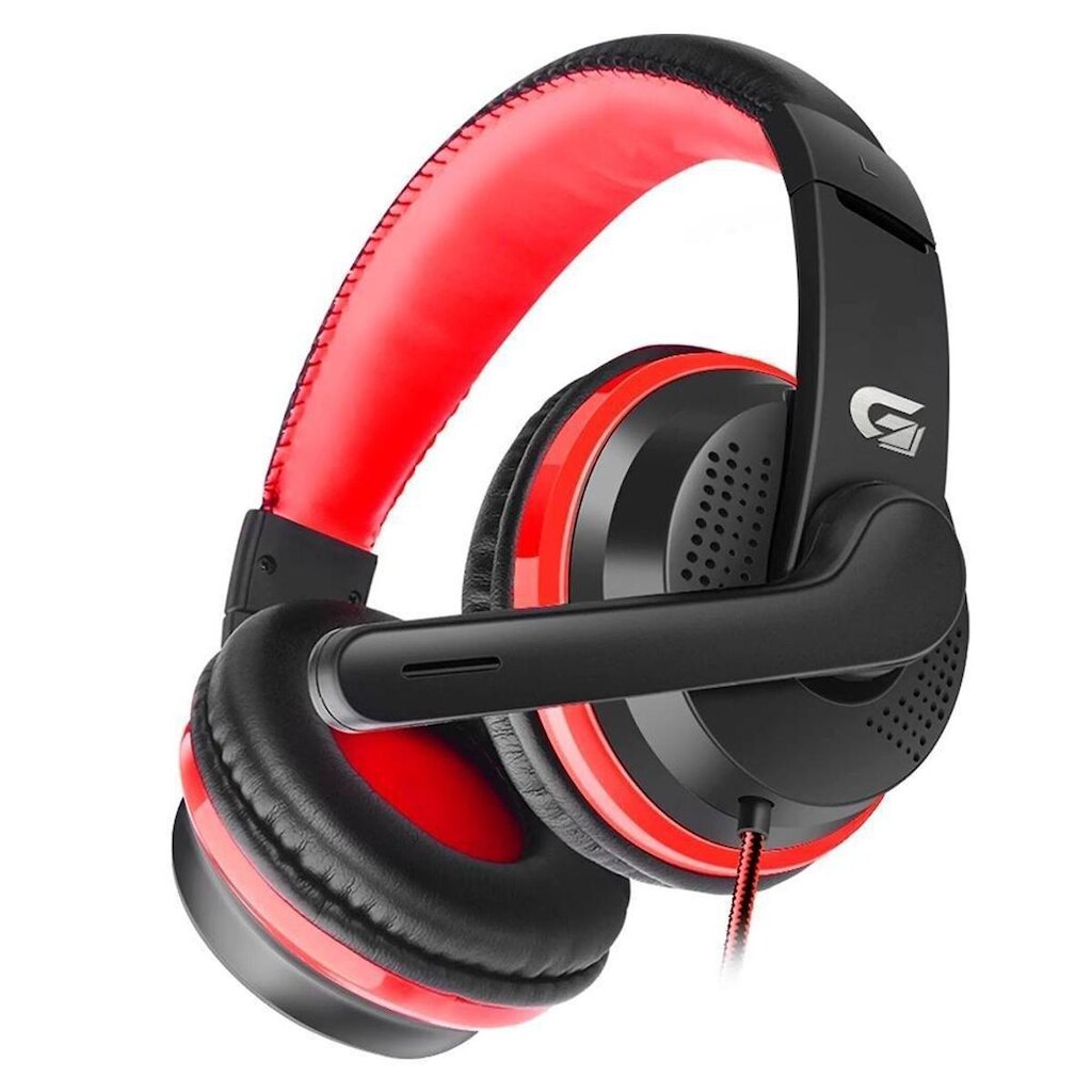 Headset Gamer Fortrek G Spinder, P3, Drivers 40mm, Preto e Vermelho - 75252