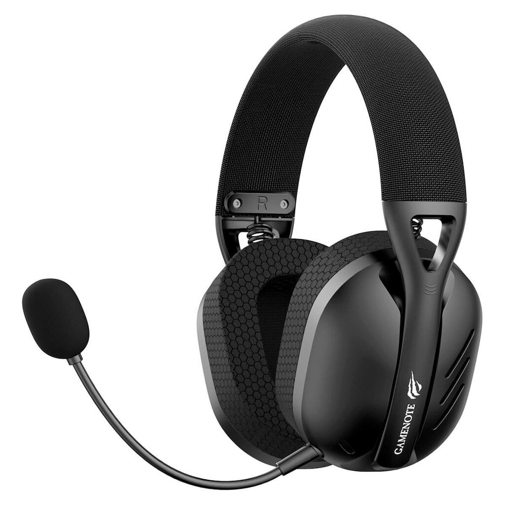 Headset Gamer Havit Fuxi H3 - Quad-Mode - Drivers 40mm - Microfone Removível - Baixa Latência Preto