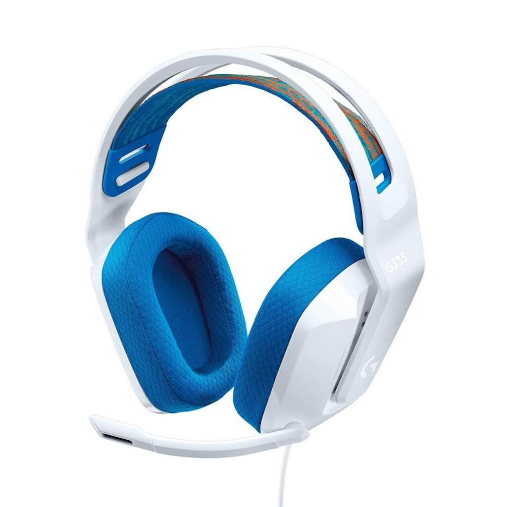 Headset Gamer Logitech G335, 3.5mm para PC/PlayStation/Xbox/Switch/Mobile, Driver 40mm